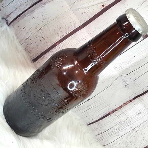 Y2K Budweiser Official Merchandise 15" Glass Nascar Dale Earnhardt Beer Bottle - Picture 11 of 11